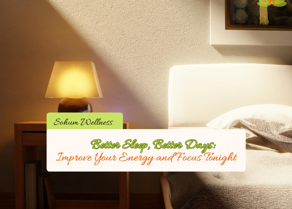 Why Better Sleep Habits Matter More Than You Think 