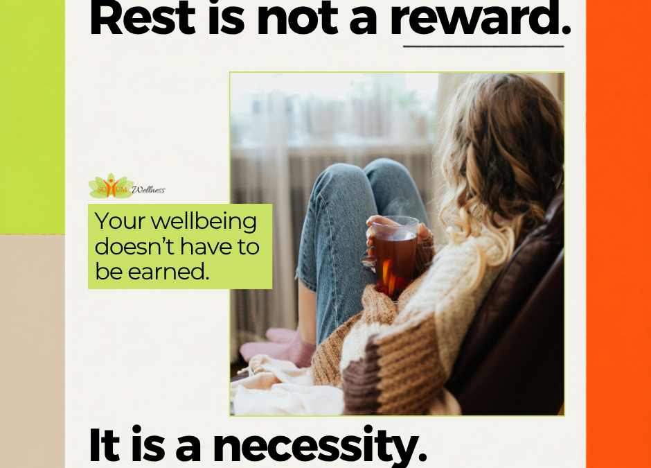 Permission to Slow Down: Why Rest Is Essential for Your Wellbeing 